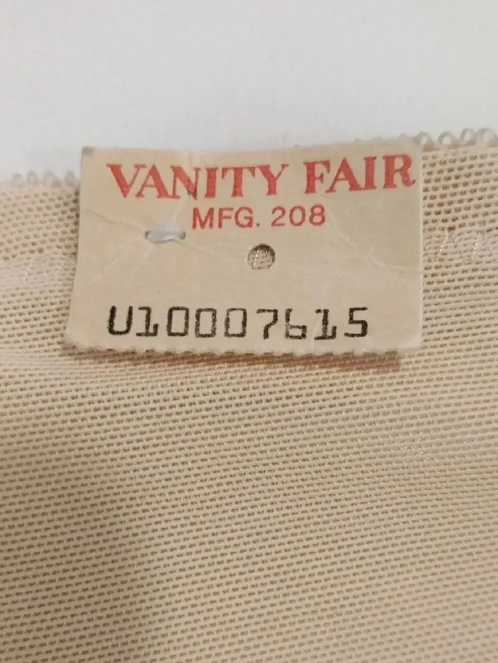 Vanity Fair Strapless Bra...Size 36D...New